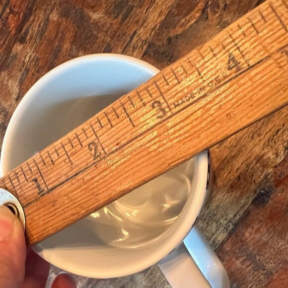 Two Disney Geometric Blue Micky Mug 12 Ounce - Picture 4 of 10